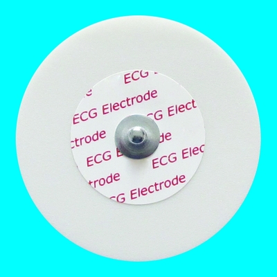 Round PE Foam Backing Wet Gel Wireless Ecg Electrode