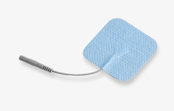 Tens Round Blue Reusable Physical Therapy Electrode