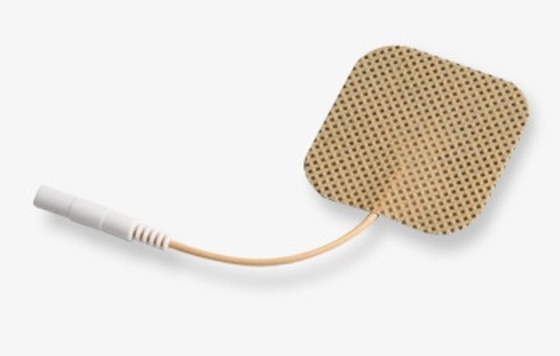 Yellow Rubber Body Skin Tens Machine Electrodes
