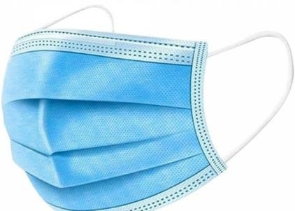 Fluid Resistant Triple Layer Disposable Medical Mask