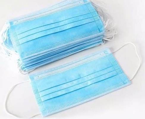Single Use 3 Ply Elastic Earloop Surgical Mask