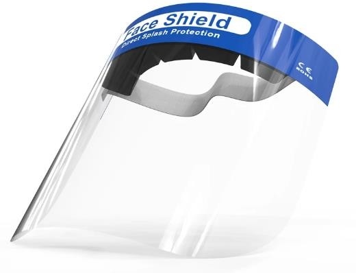 Anti Splash Anti Virus Non Sterile Clear Face Shield