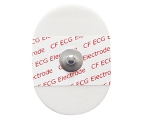 Oval Solid Gel  Adult Conductive ECG Chest Electrode