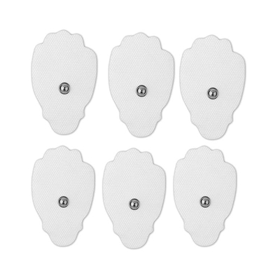 Custom Snap Non-woven Tens Unit Adhesive Electrodes Pads For Back Massage