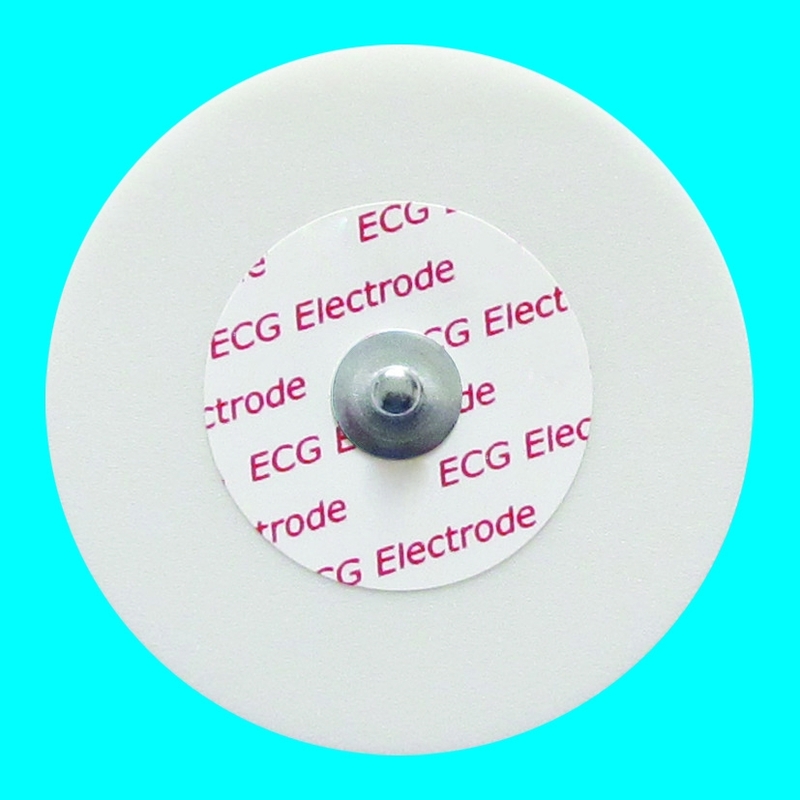 Round PE Foam Backing Wet Gel Wireless Ecg Electrode