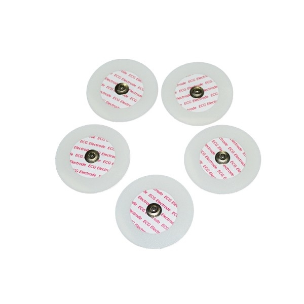 Chest Round Wet Gel White Medical Monitoring Electrode