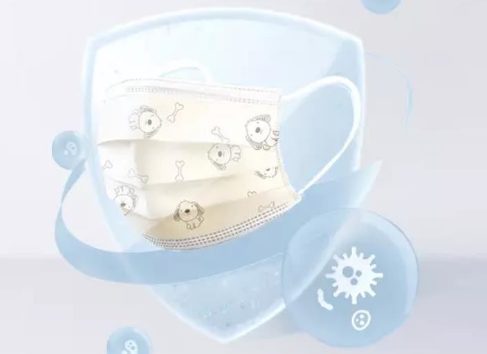 Non Woven Melt Blown Children'S Disposable Face Mask